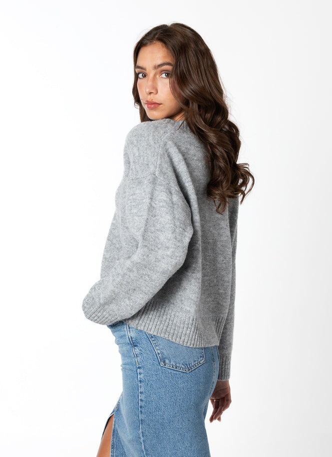 Crop V Neck Sweater Buy C'est Moi USA