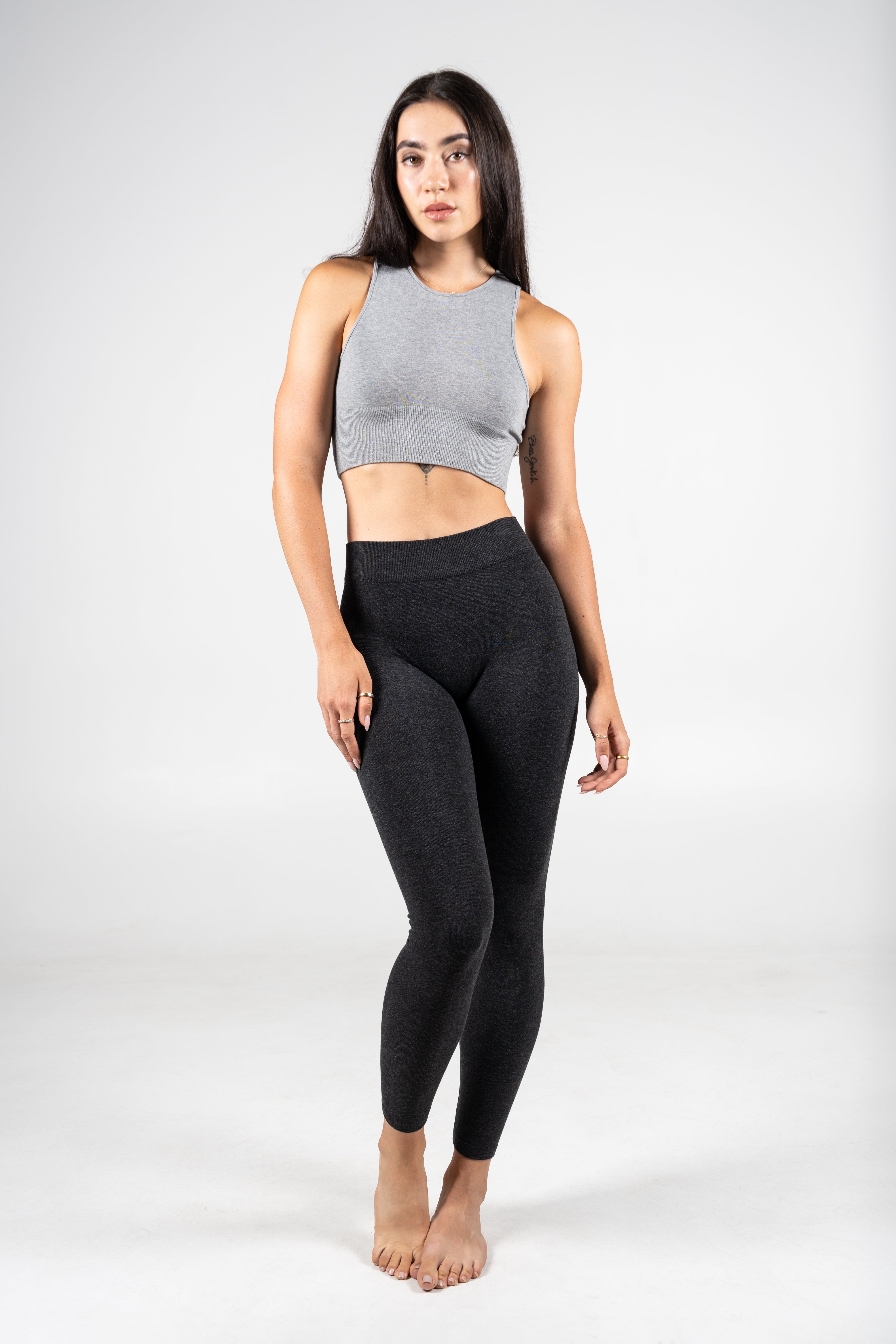 Bamboo Heather Legging