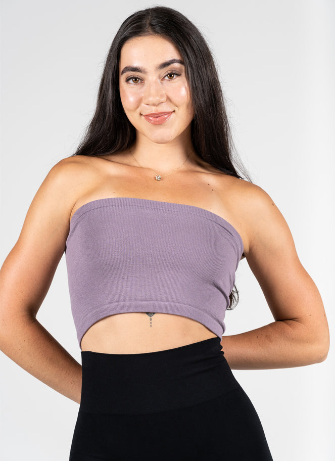 Bamboo Crop Tube Top