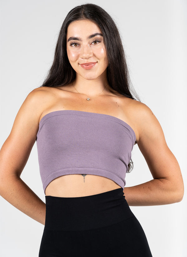 Bamboo Crop Tube Top