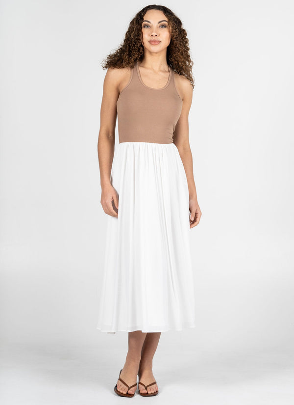 Rib Tank Midi Dress