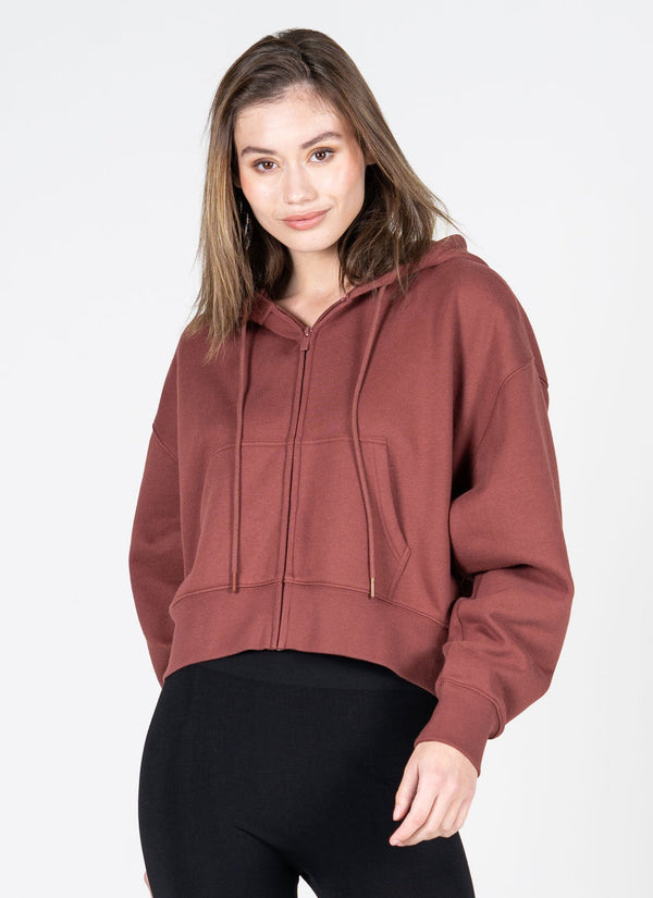 Recycled Poly/Cotton Fleece Zip Hoodie