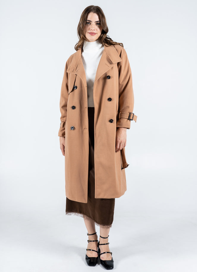 Double Breasted Trench Coat