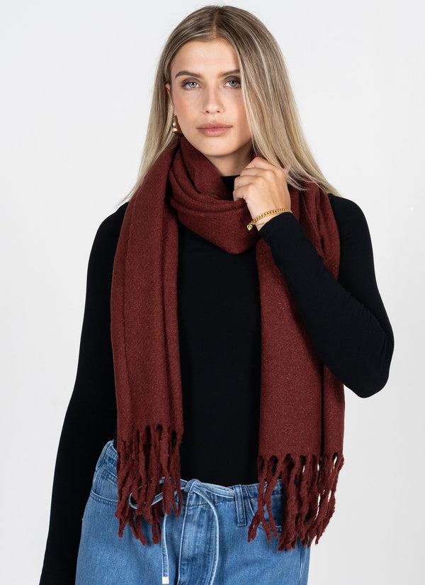 Solid Blanket Scarf