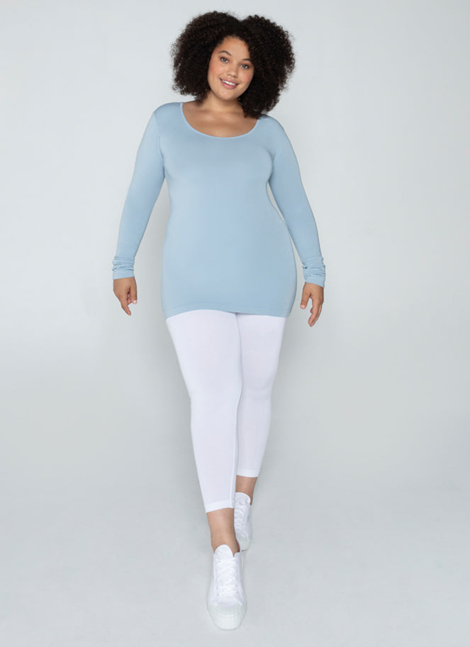 Plus Size Bamboo Legging with Skirt - C'est Moi — Sock It to Ya!