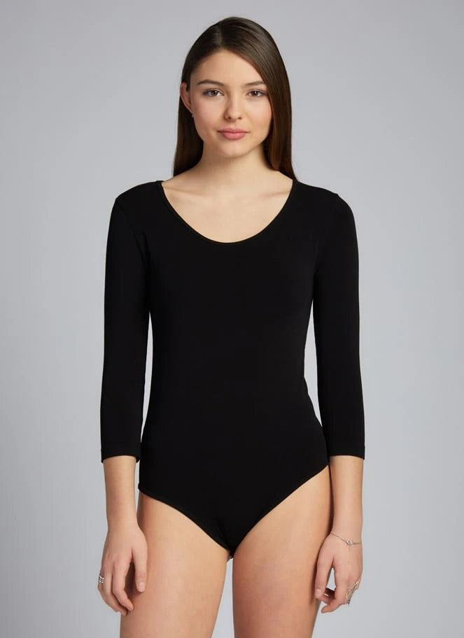 Bamboo 3/4 Sleeve Body Suit