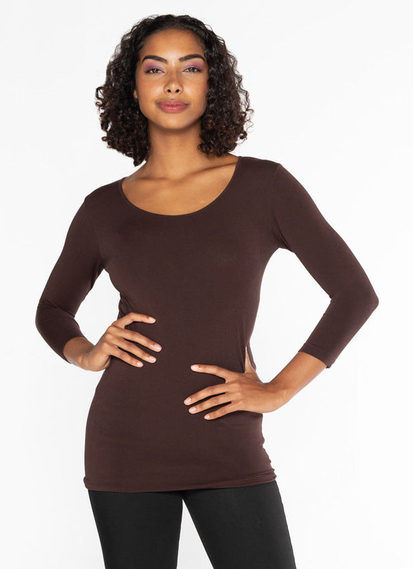 Bamboo 3/4 Sleeve Top