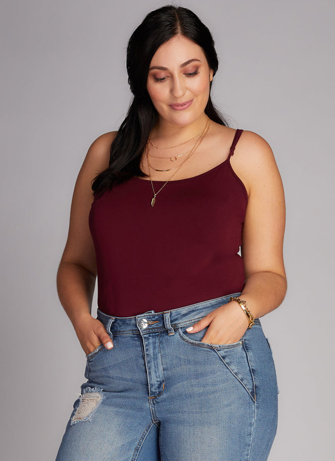 Bamboo 0/S Cami Plus Size - The Art of Home
