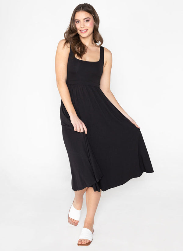 Bamboo C/S Maxi Dress