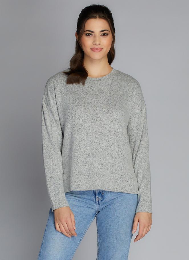 Soft Crew Neck Top