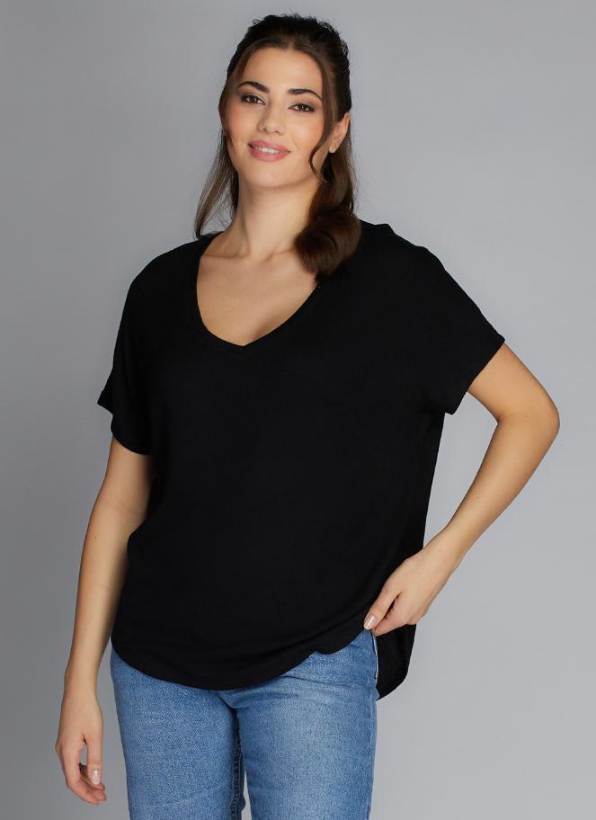 Soft S/S V-Neck
