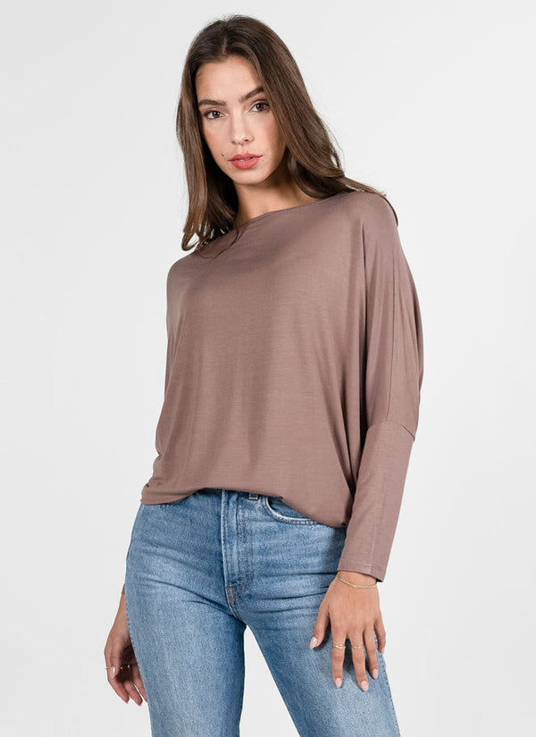 Bamboo C/S Dolman Sleeve top